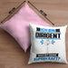 Dirigent Kissen mit Füllung 40x40 Geschenk für Dirigent Geburtstag Lustiger Spruch Was Ist Deine Superkraft (Grau) Rosa Trendation