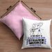 Straßenmusiker Geschenk Kissen mit Füllung 40x40 So Gut Kann Nur Ein Straßenmusiker Aussehen Geschenkidee (Grau) Rosa Trendation