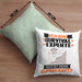 Survival-Experte Kissen mit Füllung 40x40 Geschenk für Survival-Experte Geburtstag Lustiger Spruch Was Ist Deine Superkraft (Grau) Grün Trendation