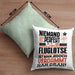 Fluglotse Geschenk Kissen mit Füllung 40x40 Lustige Geschenkidee für Fluglotse Geburtstag Niemand Ist Perfekt Aber Als Fluglotse Ist Man Nah Dran (Grau) Grün Trendation