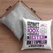 Brettspieler Geschenk Lustiger Spruch für Brettspieler Geschenkidee Bester Brettspieler Der WeltKissen mit Füllung 40x40 (Grau) Grau Trendation