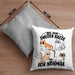 Katzen-Liebhaberin Kissen mit Füllung 40x40 Geschenk Katzenmama Bis Zur 2. Katze War Ich Normal (Grau) Grau Trendation