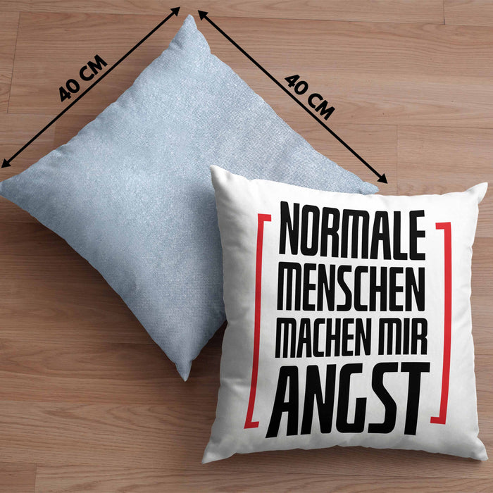 Wellensittich Kissen mit Füllung 40x40 Geschenk Spruch Lustig Zuhause Ist Wo Meine Wellensittiche Sind Geschenkidee Geburtstag (Grau) Blau Trendation