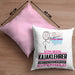 Kajaklehrer Geschenk Kissen mit Füllung 40x40 Ich Bin Kajaklehrer Aber Sag Doch Einfach Superheld Lustige Geschenkdiee für Kajaklehrer (Grau) Rosa Trendation