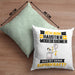 Haustier-Modedesigner Kissen mit Füllung 40x40 Geschenk für Haustier-Modedesigner Geburtstag Lustiger Spruch Was Ist Deine Superkraft (Grau) Grün Trendation