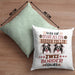 Border Collies Besitzer Kissen mit Füllung 40x40 Geschenk Lustiger Spruch Geschenkidee Was Ist Besser Als Ein Border Collies (Grau) Grün Trendation
