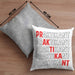Praktikant Kissen mit Füllung 40x40 Geschenk Lustiger Spruch (Grau) Grau Trendation