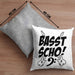 Bassist Kissen mit Füllung 40x40 Geschenk Bass-Spieler Geschenkidee Basst Scho ! (Grau) Grau Trendation