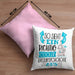 Katzenpsychologe Kissen mit Füllung 40x40 So Sieht Ein Richtig Cooler Katzenpsychologe Aus Geschenk Lustiger Spruch Geschenkidee (Grau) Rosa Trendation