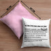 Industriemechaniker Geschenk Kissen mit Füllung 40x40 Spruch Männer Definition Lustige Geschenkidee für Industriemechaniker (Grau) Rosa Trendation