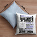 Popsänger Geschenk Kissen mit Füllung 40x40 Lustige Geschenkdiee für einen Popsänger Geburtstag Ich Bin Popsänger Ich Kann Es Dir Erklären Aber Nicht Für Dich Verstehen (Grau) Blau Trendation