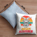 Ziegen Hirte Geschenk Kissen mit Füllung 40x40 Ziegen Flüsterer Geschenkidee Ziegen-Liebhaber (Grau) Blau Trendation