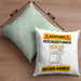 Segler Kissen mit Füllung 40x40 Geschenk Lustiger Spruch Geschenkidee für Segler Achtung Hochleistungs Segler Bei Der Arbeit (Grau) Grün Trendation
