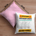 Synchronschwimmer Kissen mit Füllung 40x40 Geschenk Lustiger Spruch Geschenkidee für Synchronschwimmer Achtung Hochleistungs Synchronschwimmer Bei Der Arbeit (Grau) Rosa Trendation