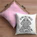 Elefant Kissen mit Füllung 40x40 Geschenk Für Elefanten-Liebhaber Geschenkidee Ich Mag Halt Einfach Elefanten (Grau) Rosa Trendation