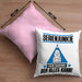 Serienjunkie Kissen mit Füllung 40x40 Geschenk für Serienjunkie Der Mann Der Alles Kann Geschenkidee zum Geburtstag (Grau) Rosa Trendation