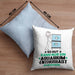 Aquarium-Enthusiast Geschenk Kissen mit Füllung 40x40 So Gut Kann Nur Ein Aquarium-Enthusiast Aussehen Geschenkidee (Grau) Blau Trendation