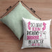 Influencer Kissen mit Füllung 40x40 Geschenk So Sieht Ein RIchtig Cooler Influencer Aus Geschenkidee Lustiger Spruch Geburtstag (Grau) Grün Trendation