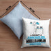 Modellbahnfan Geschenk Kissen mit Füllung 40x40 So Gut Kann Nur Ein Modellbahnfan Aussehen Geschenkidee (Grau) Blau Trendation