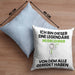 Musiklehrer Geschenk Kissen mit Füllung 40x40 Lustige Geschenkidee Geburtstag für Musiklehrer Ich Bin Dieser Legendäre Musiklehrer Von Dem Alle Geredet Haben (Grau) Blau Trendation