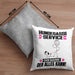 Hundegassi-Service Kissen mit Füllung 40x40 Geschenk für Hundegassi-Service Der Mann Der Alles Kann Geschenkidee zum Geburtstag (Grau) Grau Trendation
