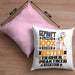 Tierheilpraktiker Geschenk Lustiger Spruch für Tierheilpraktiker Geschenkidee Bester Tierheilpraktiker Der WeltKissen mit Füllung 40x40 (Grau) Rosa Trendation