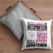 Reitsportler Geschenk Kaffee-Kissen mit Füllung 40x40 Geschenkidee für Reitsportler Ich Bin Reitsportler Ich Kann Es Dir Erklären Jedoch Nicht Für Dich Verstehen Spruch Lustig (Grau) Grau Trendation