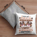 Australian Shepherd Besitzer Kissen mit Füllung 40x40 Geschenk Lustiger Spruch Geschenkidee Was Ist Besser Als Ein Australian Shepherd (Grau) Grau Trendation