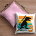 3. Geburtstag Jungs Dinosaurier Kissen mit Füllung 40x40 3er Geburtstag (Grau) Rosa Trendation
