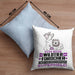 Wildtierforscher Geschenk Kissen mit Füllung 40x40 Ich Bin Wildtierforscher Aber Sag Doch Einfach Superheld Lustige Geschenkdiee für Wildtierforscher (Grau) Blau Trendation