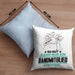 Bandmitglied Geschenk Kissen mit Füllung 40x40 So Gut Kann Nur Ein Bandmitglied Aussehen Geschenkidee (Grau) Blau Trendation