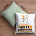 Neffe Geschenk Kissen mit Füllung 40x40 Ich Bin Neffe Aber Sag Doch Einfach Superheld Lustige Geschenkdiee für Neffe (Grau) Grün Trendation