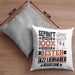 Jazz-Liebhaber Geschenk Lustiger Spruch für Jazz-Liebhaber Geschenkidee Bester Jazz-Liebhaber Der WeltKissen mit Füllung 40x40 (Grau) Grau Trendation