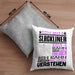 Slackliner Geschenk Kaffee-Kissen mit Füllung 40x40 Geschenkidee für Slackliner Ich Bin Slackliner Ich Kann Es Dir Erklären Jedoch Nicht Für Dich Verstehen Spruch Lustig (Grau) Grau Trendation
