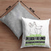 Pferdefreund Geschenk Kissen mit Füllung 40x40 Ich Bin Pferdefreund Aber Sag Doch Einfach Superheld Lustige Geschenkdiee für Pferdefreund (Grau) Grau Trendation
