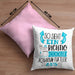 Aquarium-Tüftler Kissen mit Füllung 40x40 So Sieht Ein Richtig Cooler Aquarium-Tüftler Aus Geschenk Lustiger Spruch Geschenkidee (Grau) Rosa Trendation