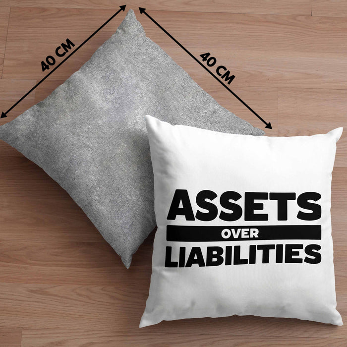 Entrepreneur Kissen mit Füllung 40x40 Entrepreneurship Geschenk Spruch Motivation Idee Sprüche (Grau) Grau Trendation