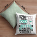 Plattenladenbesitzer Geschenk Lustiger Spruch für Plattenladenbesitzer Geschenkidee Bester Plattenladenbesitzer Der WeltKissen mit Füllung 40x40 (Grau) Grün Trendation