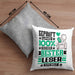 Leser Geschenk Lustiger Spruch für Leser Geschenkidee Bester Leser Der WeltKissen mit Füllung 40x40 (Grau) Grau Trendation