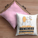 Bogenschießer Geschenk Kissen mit Füllung 40x40 Ich Bin Bogenschießer Aber Sag Doch Einfach Superheld Lustige Geschenkdiee für Bogenschießer (Grau) Rosa Trendation