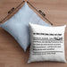 Industriemechaniker Geschenk Kissen mit Füllung 40x40 Spruch Männer Definition Lustige Geschenkidee für Industriemechaniker (Grau) Blau Trendation