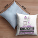 Vogelzüchter Geschenk Kissen mit Füllung 40x40 Ich Bin Vogelzüchter Aber Sag Doch Einfach Superheld Lustige Geschenkdiee für Vogelzüchter (Grau) Blau Trendation