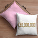 Entrepreneur Kissen mit Füllung 40x40 Entrepreneurship Geschenk Spruch Motivation Idee Geschenkidee (Grau) Rosa Trendation