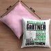 Gärtner Geschenk Kissen mit Füllung 40x40 Geschenkidee für Gärtner Geburtstag Lustiger Spruch Ich Bin Gärtner Ich Kann Es Dir Erklären Aber Nicht Für Dich Verstehen (Grau) Rosa Trendation