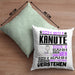 Kanute Geschenk Kaffee-Kissen mit Füllung 40x40 Geschenkidee für Kanute Ich Bin Kanute Ich Kann Es Dir Erklären Jedoch Nicht Für Dich Verstehen Spruch Lustig (Grau) Grün Trendation