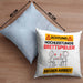 Brettspieler Kissen mit Füllung 40x40 Geschenk Lustiger Spruch Geschenkidee für Brettspieler Achtung Hochleistungs Brettspieler Bei Der Arbeit (Grau) Blau Trendation