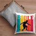 Boule Kissen mit Füllung 40x40 für Boule-Spieler als Geschenkidee Spruch (Grau) Grau Trendation