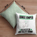 Bungee-Jumper Kissen mit Füllung 40x40 Geschenk für Bungee-Jumper Der Mann Der Alles Kann Geschenkidee zum Geburtstag (Grau) Grün Trendation