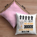 Astrophysikerin Geschenk Kissen mit Füllung 40x40 Geschenkidee für Astrophysikerin Geburtstag Weihnachten Spruch So Sieht Eine Richtig Coole Astrophysikerin Aus (Grau) Rosa Trendation