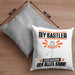 DIY-Bastler Kissen mit Füllung 40x40 Geschenk für DIY-Bastler Der Mann Der Alles Kann Geschenkidee zum Geburtstag (Grau) Grau Trendation